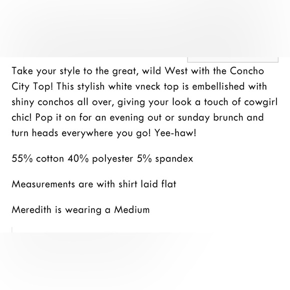 Concho City Top - Picture 3 of 4